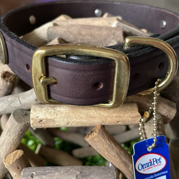 OmniPet Signature Leather Shotgun Shell Collar - Picture 3 of 10